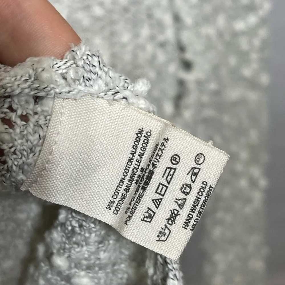 Free People • Boucle Knit Duster Long Cardigan Cream S ASO Zoe Benson